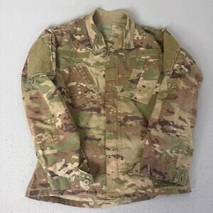 US Army OCP Multicam FR ACU Combat Uniform Coat Small Regular Insect Guard